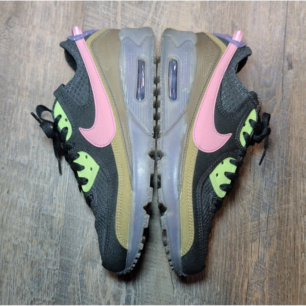 Nike Air Max Terrascape 90 Mens Size 9 Black Elemental Pink Running DM0033-003